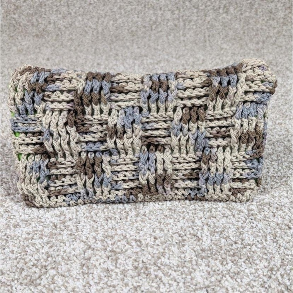 Handmade Crochet Swiffer Cover Earth Ombre Reusable Mop Pad Washable Duster‎
